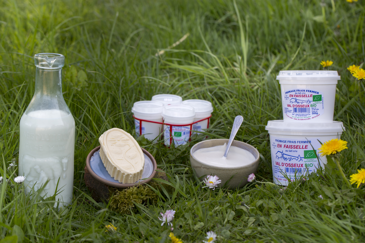 Fromage frais en faisselle au lait de vache - Le Ventoux - Le Potager  Coudoux