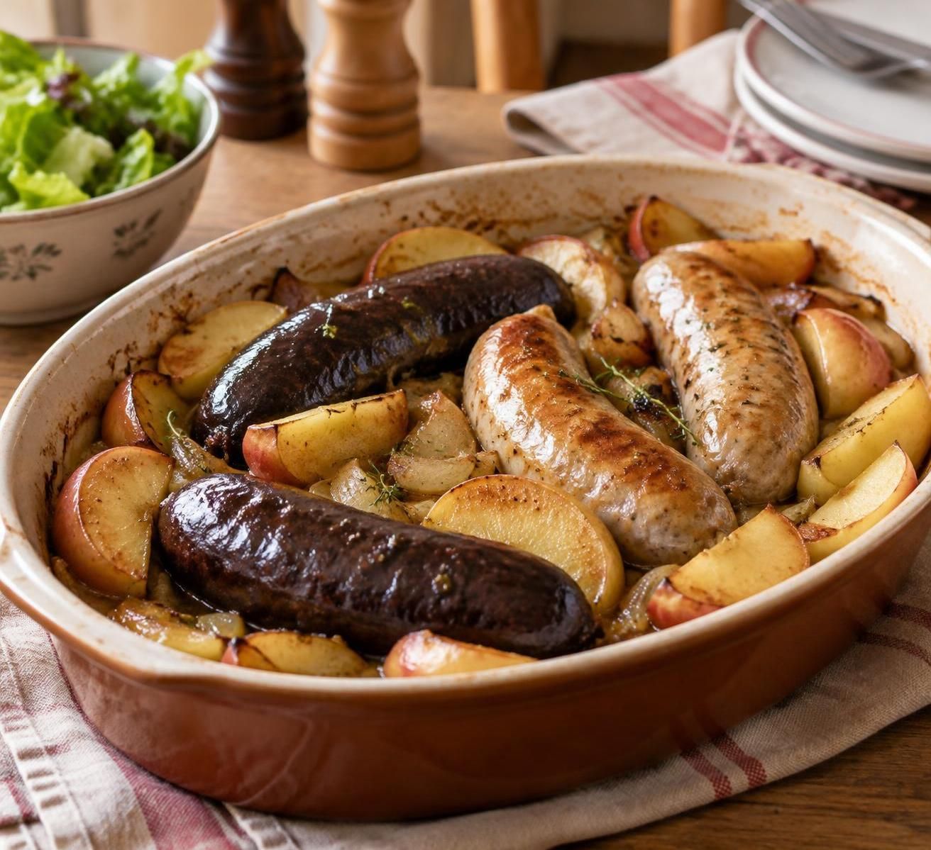 découvrez comment préparer un boudin aux pommes au four : recette facile, temps de cuisson et variantes avec du boudin blanc ou noir.