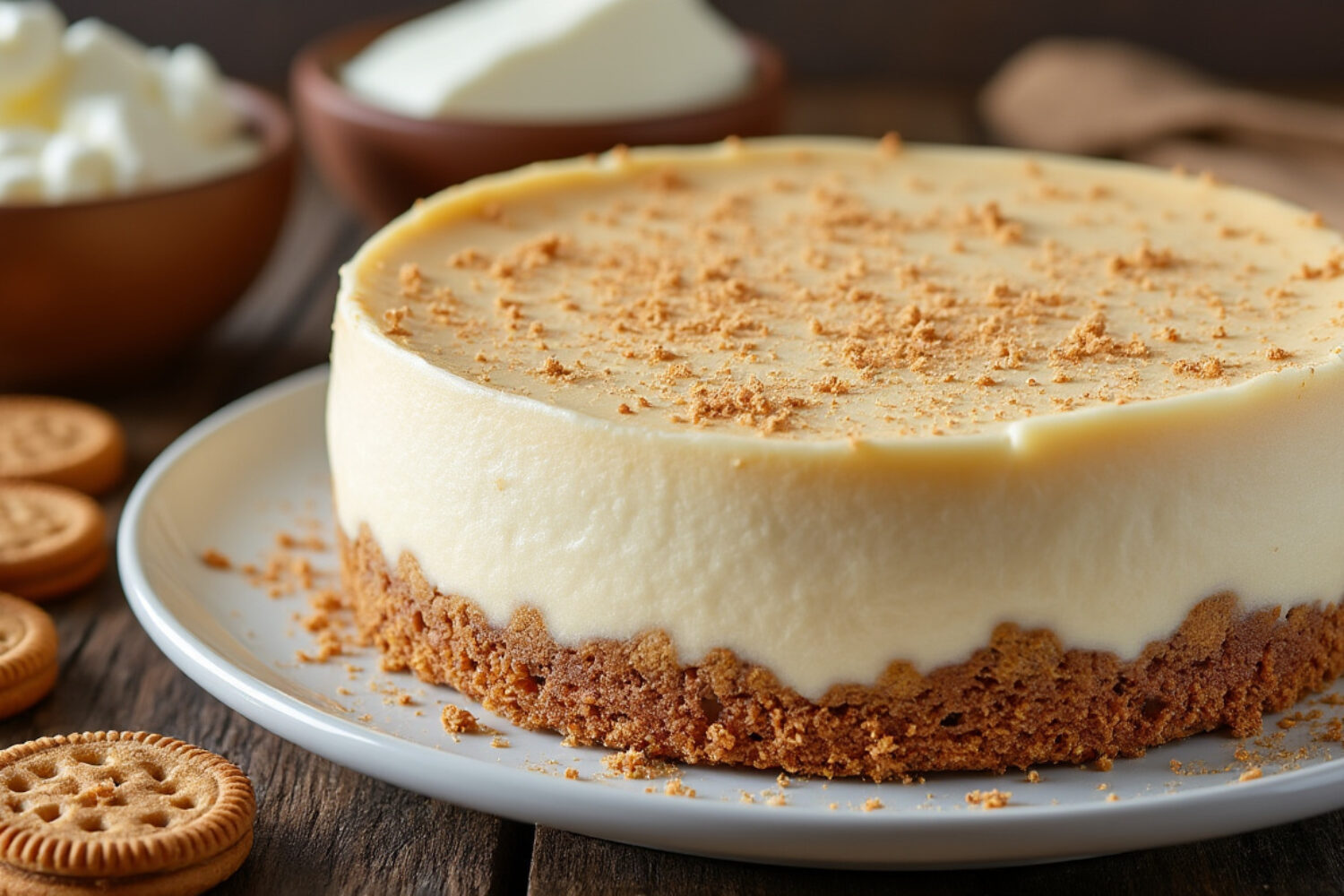 Cheesecake au spéculoos et Philadelphia : recette facile avec ou sans cuisson