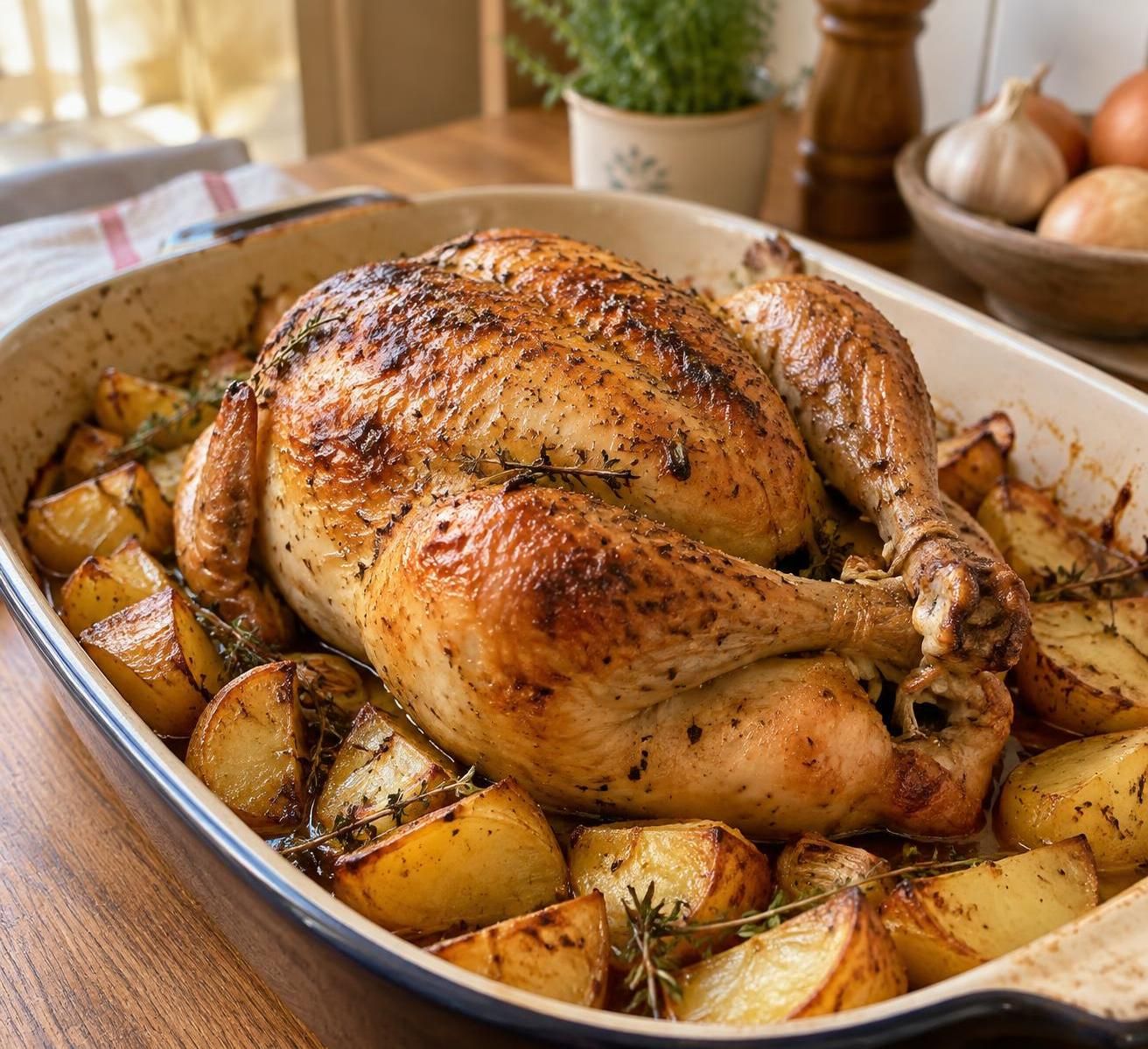 découvrez combien de temps cuire un poulet de 1,5 kg au four et à quelle température pour obtenir une chair tendre et une peau bien dorée.