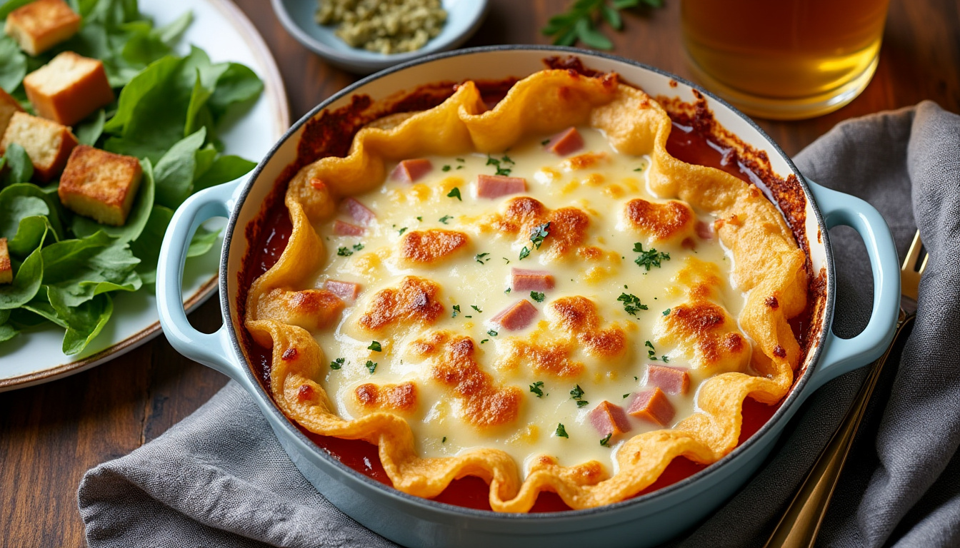 découvrez notre recette simple de crêpes jambon fromage maison avec des astuces de cuisson pour des crêpes moelleuses et savoureuses à chaque fois.