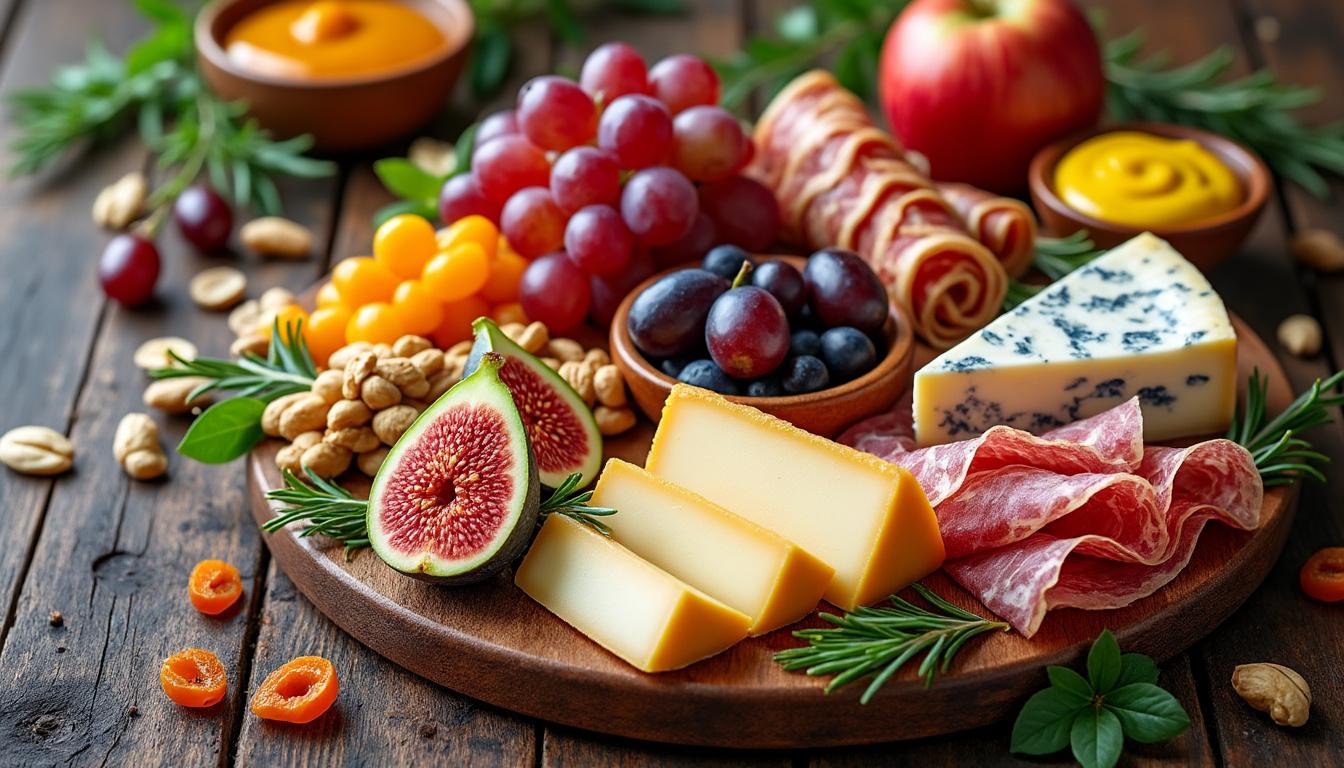 découvrez des idées déco originales et élégantes pour sublimer votre plateau de fromage et charcuterie, parfait pour vos apéritifs et réceptions.