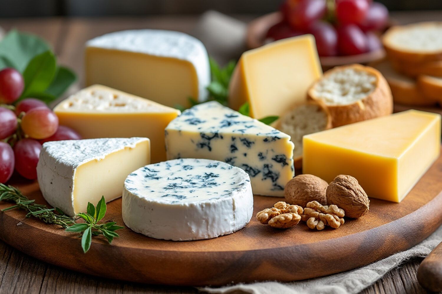 Liste des principaux fromages fermentés et leurs caractéristiques
