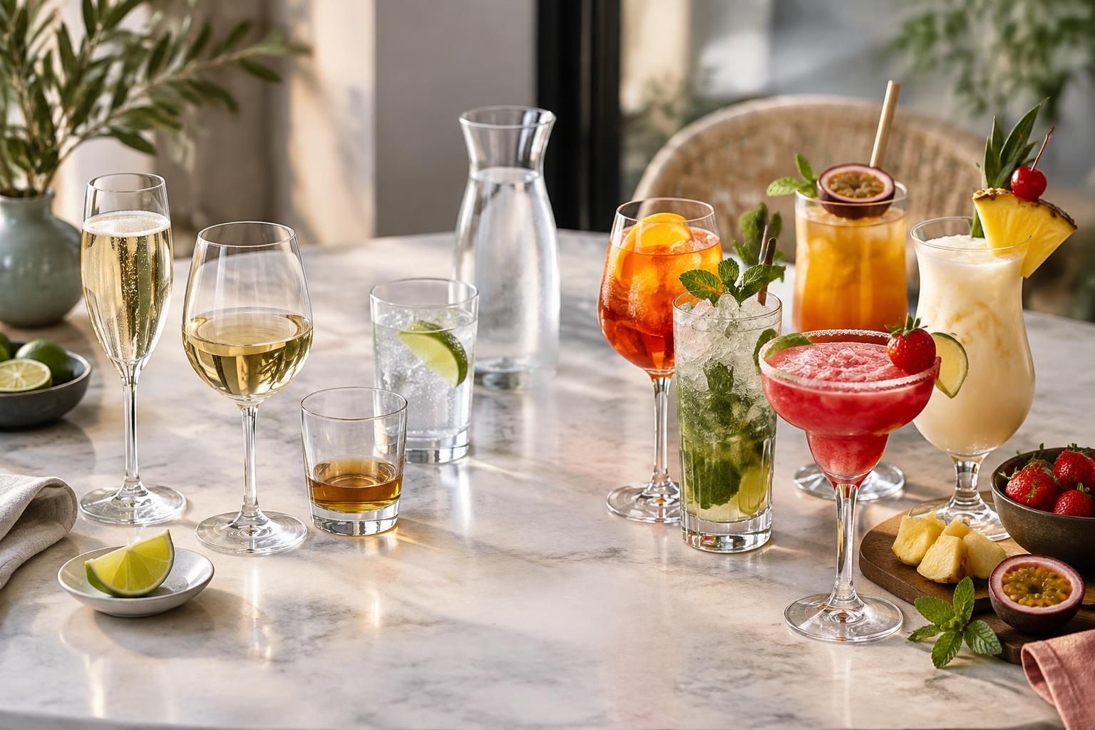 découvrez les alcools les moins caloriques grâce à notre tableau comparatif et profitez de conseils pour choisir vos boissons tout en maîtrisant votre apport calorique.