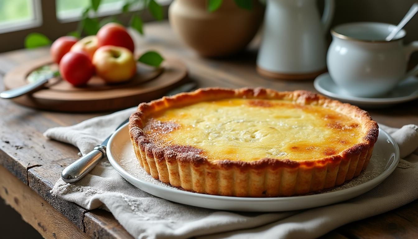 découvrez la recette traditionnelle de la tarte au fromage blanc façon grand-mère, facile à réaliser et délicieusement authentique pour régaler toute la famille.