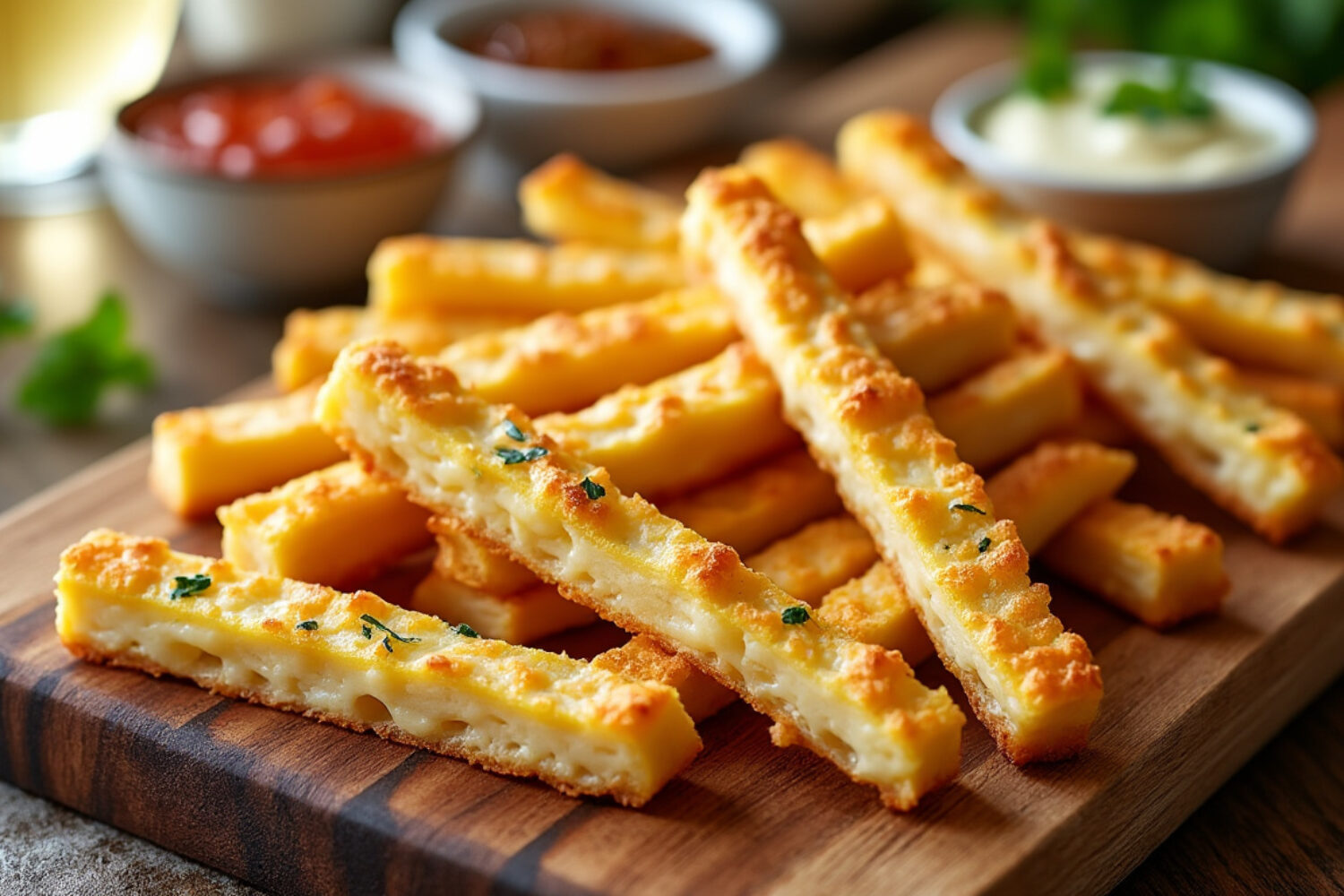 Recette facile d&rsquo;allumettes au fromage maison pour l&rsquo;apéritif