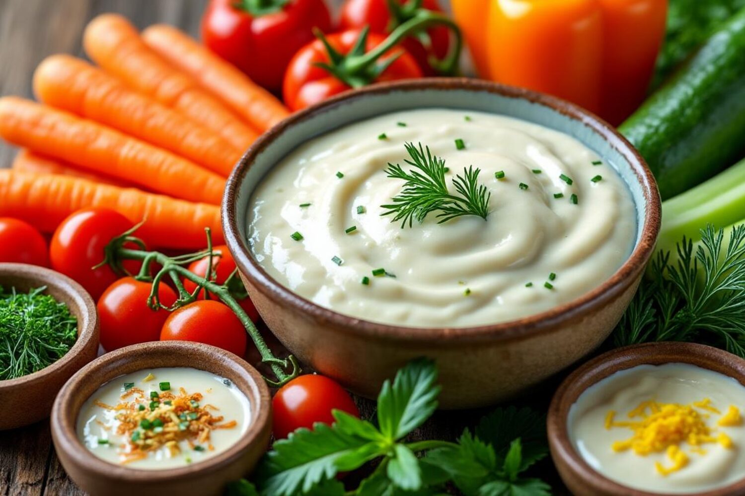 Sauce fromage blanc pour légumes crus : recettes originales et alternatives savoureuses