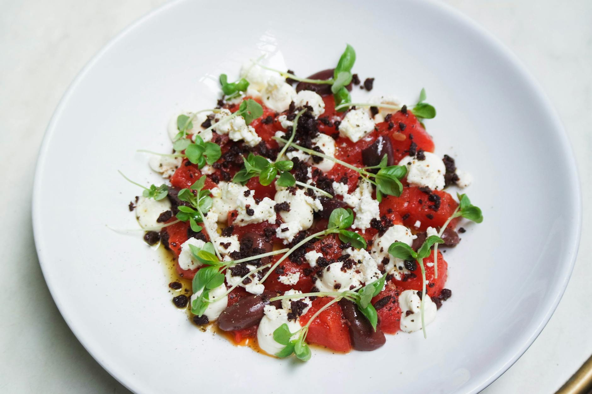 Salade pastèque, feta et basilic : une salade d’été sucrée-salée qui tient la route — salade pastèque feta basilic été